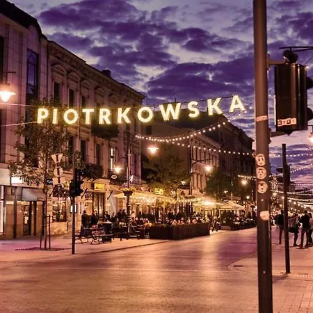 Apartament I Love Piotrkowska Z Wielkim Lustrem, Balkonem I Klimatyzacja Lodz  Exterior photo