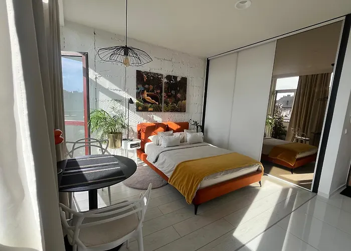 Apartament I Love Piotrkowska Z Wielkim Lustrem, Balkonem I Klimatyzacja